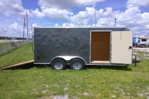 New 2022 Rock Solid Cargo 7x14 TA Enclosed Trailer
